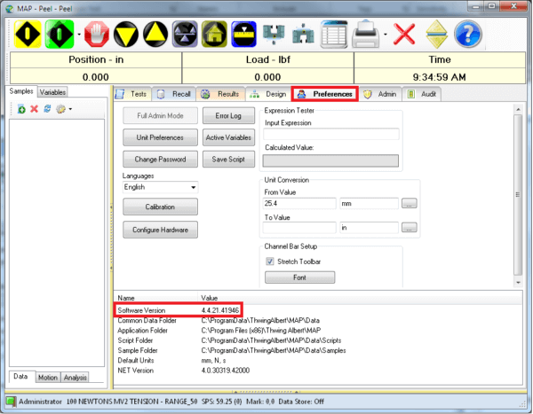 Ma4 Software Preguntas frecuentes Software de ensayo de materiales MAP4