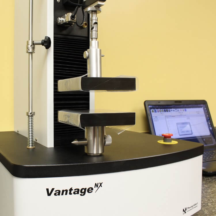 How to perform a film blocking test? Thwing Albert