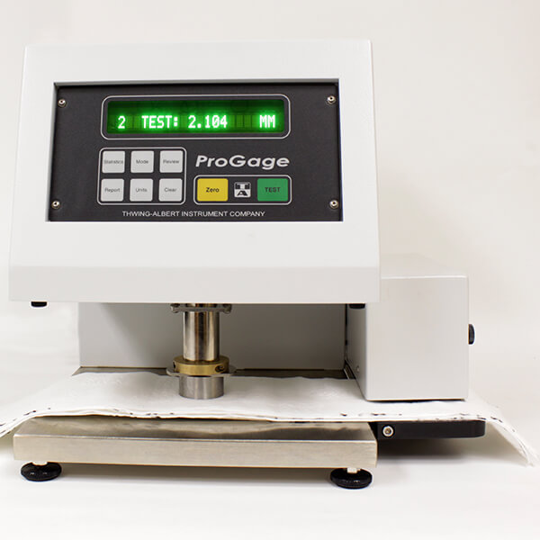 ProGage Thickness Tester Sample Feeder