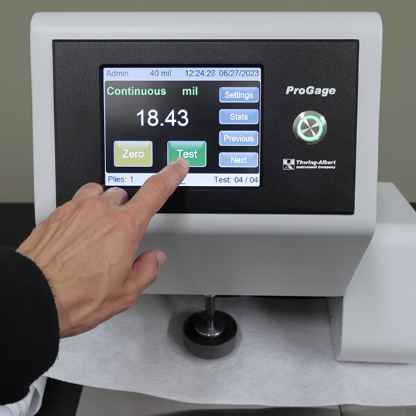 Touchscreen Thickness Tester - ProGage Touch