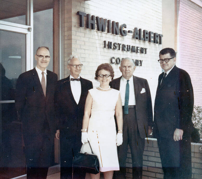 Thwing-Albert Executives including Mrs. Annette Albert Albeck