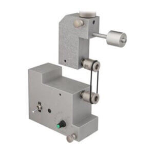 O-Ring Fixture for use on a Tensile Testing Frame for quality control.