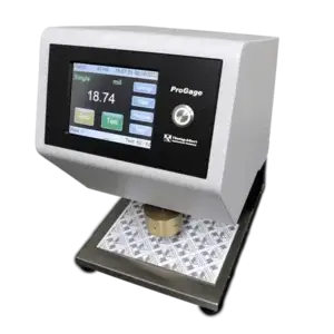 ProGage Touch Thickness Tester - Precision Micrometer is compatible with ProGage DAS2 Software