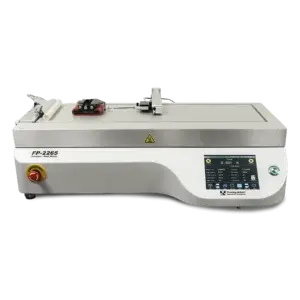 Heated Platen FP-2265 Friction/Peel Tester for elevated temperature testing applications.