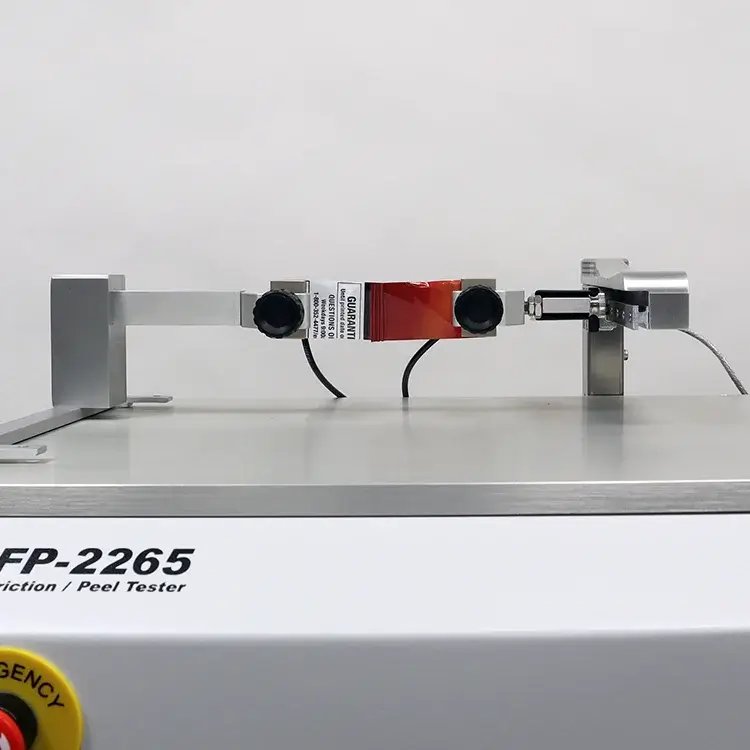 Pneumatic Clamps for Seal and Tenstil Testing with the FP-2265 to meet industry standards